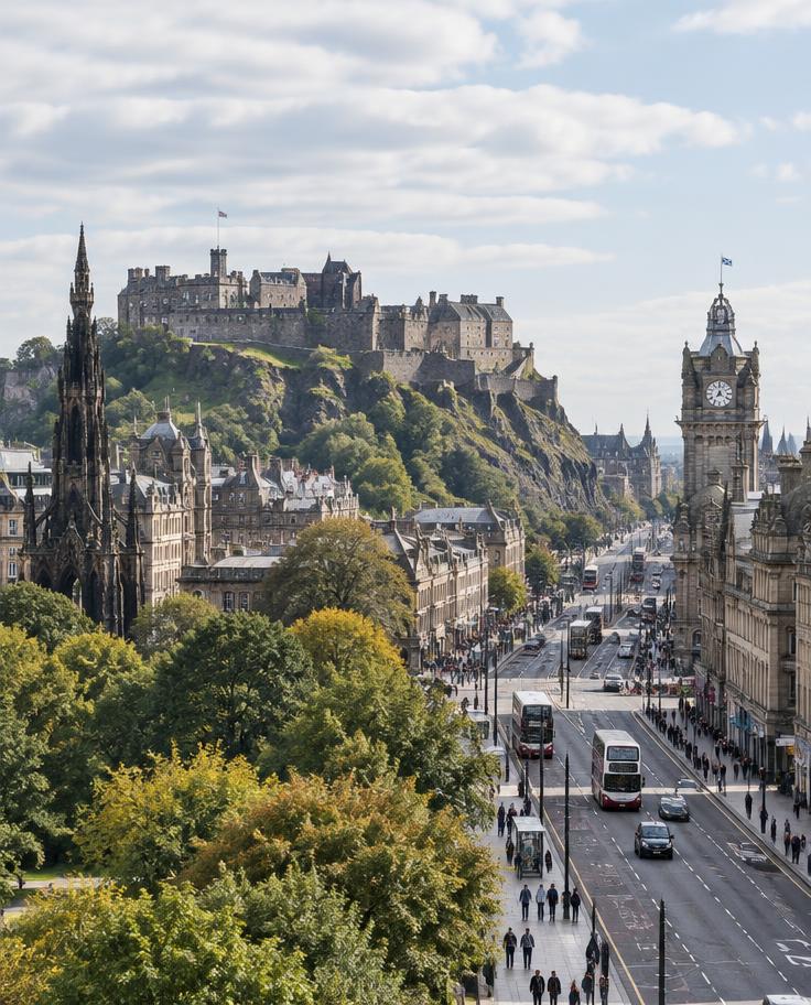 Edinburgh city centre